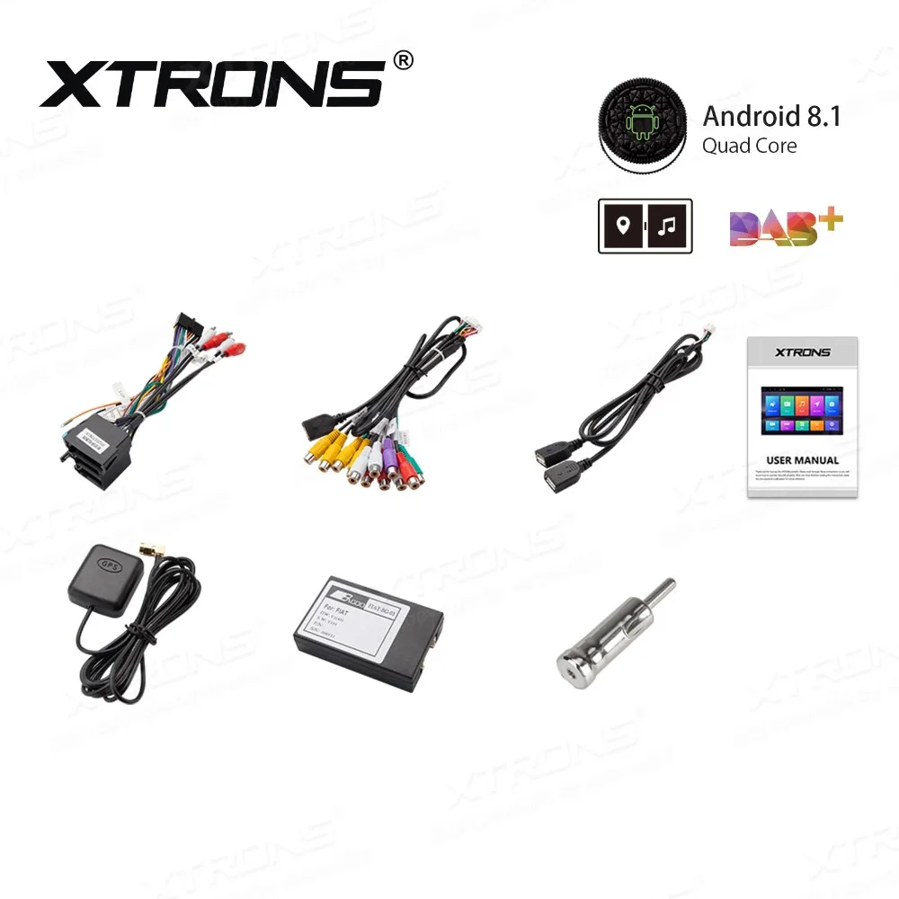 XTRONS 6," Android автомобильный стерео радио плеер для FIAT Grande Punto(199/310) Linea(323) gps навигация RCA выход TPMS без DVD