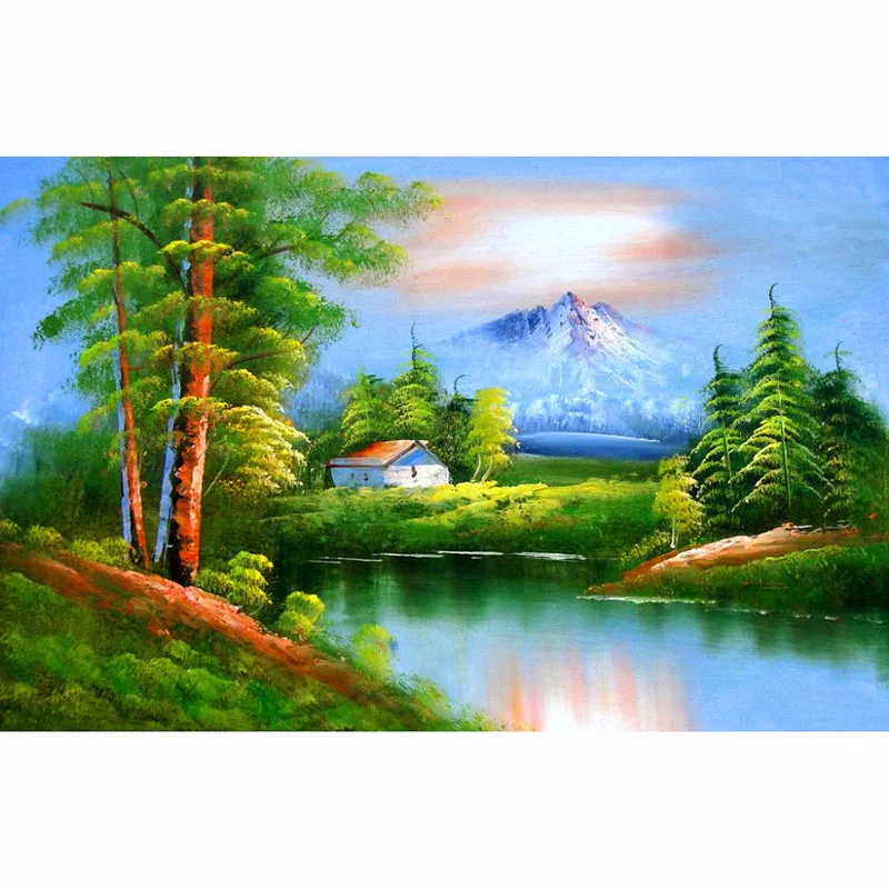 Full Square/Round Drill 5D DIY Diamond Painting &quotPool Tree&quot 3D Embroidery Cross Stitch Home Decor Gift | Дом и сад