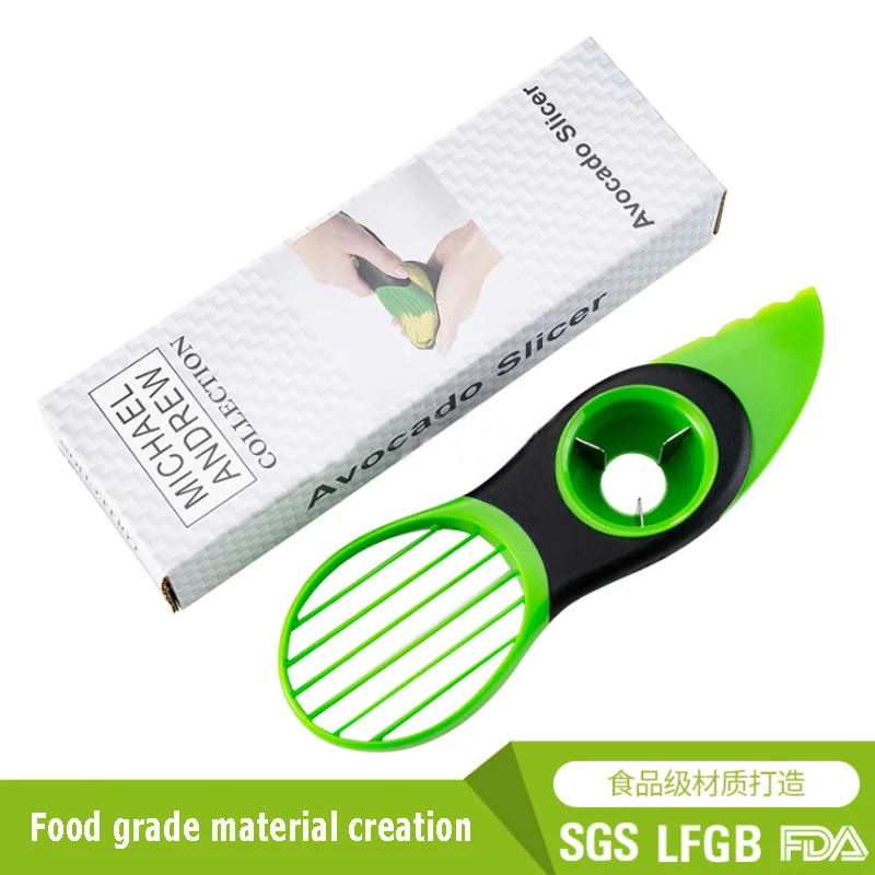 

Triad all avocado special knife avocado separator tool cut the flesh in half with a pitted spoon FC0100