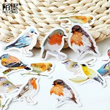 45 teile/paket Kawaii Schreibwaren Aufkleber vogel muster scrapbooking planer Geschrieben Es journal Schule Liefert papelaria