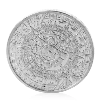 

New Maya commemorative coins Gold Plated Mayan Calendar Mexico Souvenir Commemorative Coin Collection Token Home Art Gift