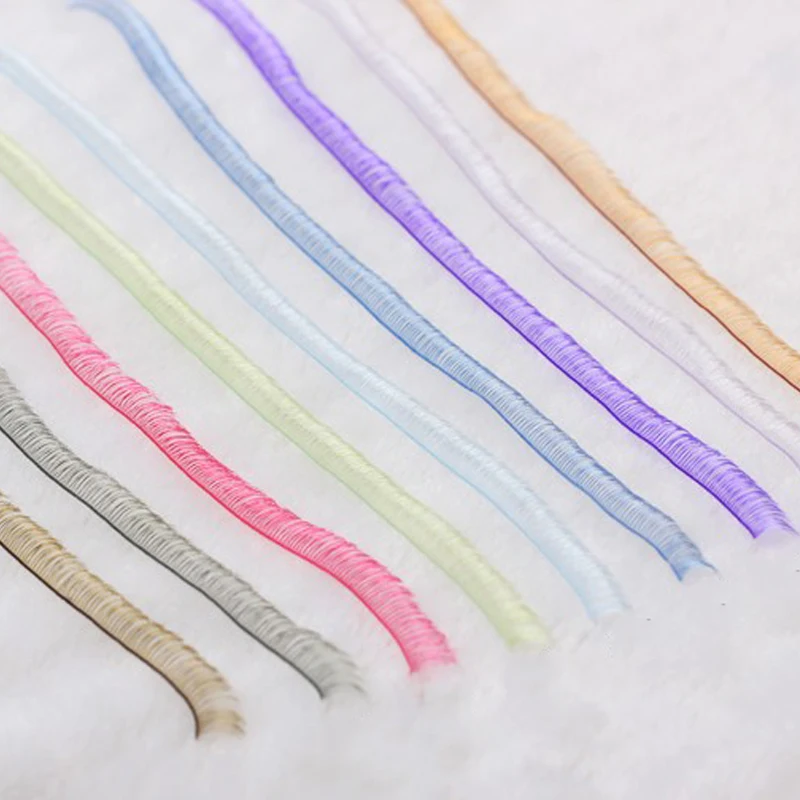 

20PCS/LOT Hot Sale Doll Accessories 8MM Multi Colored BJD Eyelashes For Dolls DIY