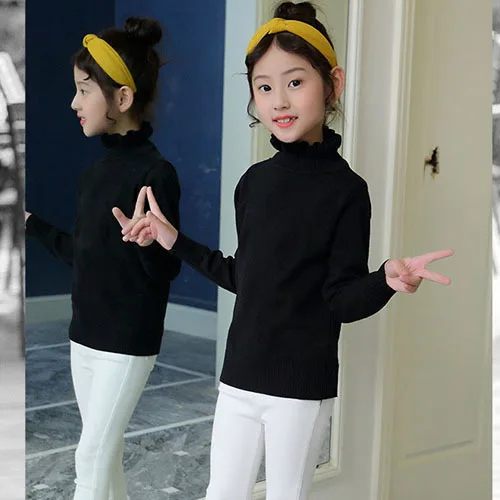 

Toddler Baby Girl Knit Sweater Pullover Sweater Cotton Long Sleeves Winter Long Sleeve Knitted Autumn Sweater For Girls Teen Top