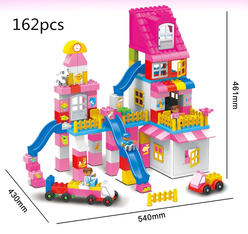 

Large-grained children's building blocks teach education building blocks toy gift set