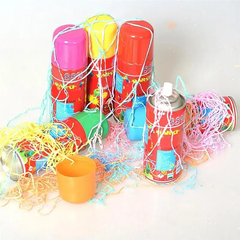

Party Streamer Spray String Magic Hand Held Throwing Streamer Party Favors For Birthday Wedding Event Supplies Random Color A3