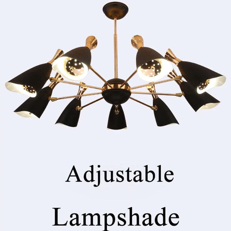 

Postmodern Chandelier Living Room Restaurant Luxury Creative Personality Artistic Horn Horn Designer Nordic Ironwork Lighting