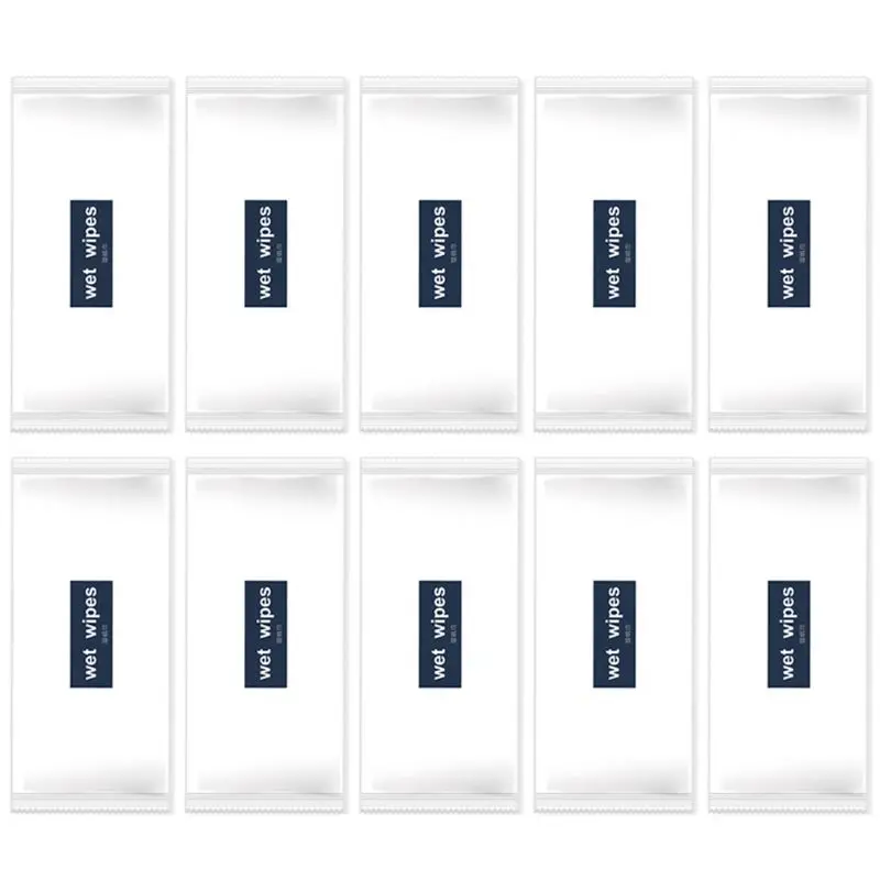 spesifikasi 10 Pcs Sekali Pakai Non Woven Tisu Basah Jaringan Individual Dibungkus Tangan Portabel spesifikasi 10 Pcs Sekali Pakai Non Woven Tisu Basah Jaringan Individual Dibungkus Tangan Portabel