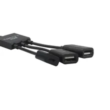 Type-C кабель 3 в 1 USB C OTG Хост кабель концентратор Шнур адаптер разъем сплиттер Горячая Прямая поставка новейшая горячая распродажа