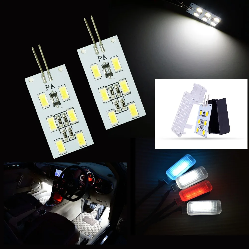 PA светодиодный 2 шт. x PCB модуль светильник 5630 6SMD осветительных приборов для ног