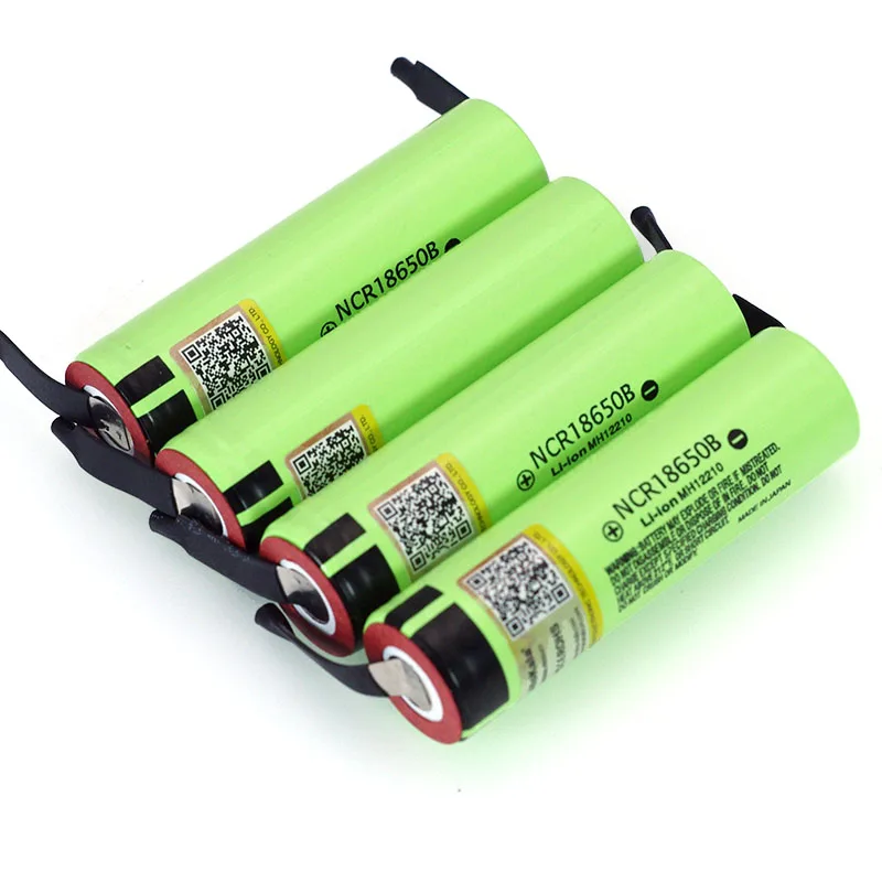 

Liitokala New Original NCR18650B 3.7 v 3400 mah 18650 Lithium Rechargeable Battery Welding Nickel Sheet batteries