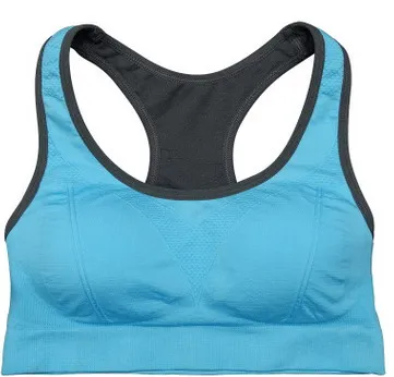 Женские сексуальные бесшовные рубашки для йоги, спортивный бюстгальтер, топ, удобный бюстгальтер, пуш-ап, для спорта, сна, фитнеса, одежда, 5 цветов - Цвет: blue