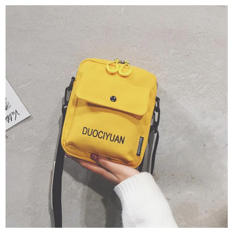 2018 Women Shoulder Bags Solid Zipper Bags Men Small Black Canvas Crossbody Bags Female 2018 Women Shoulder Bags Solid Zipper Bags Men Small Black Canvas Crossbody Bags Female