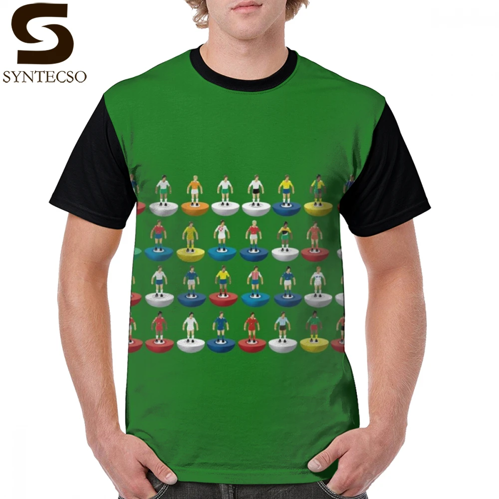 

Subbuteo T Shirt World Subbuteo Players T-Shirt Male 5x Graphic Tee Shirt Graphic 100 Polyester Short Sleeves Fun Classic Tshirt