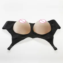 Наиболее реалистичные формы груди в подвергается кружевной бюстгальтер 1600 г/компл. перетащите queen транссексуал трансгендеров Трансвестит силиконовые Boob-бюстгальтер