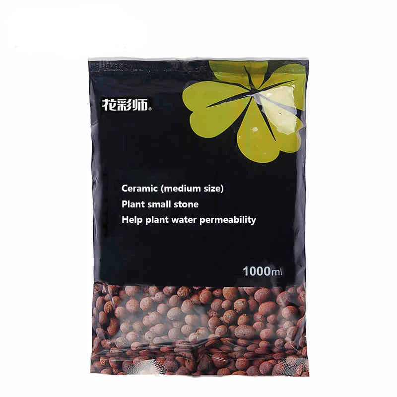 

Ceramic hydroponic plants medium nutrient soil permeability and drainage run stone pot bottom pottery horticultural potted plant