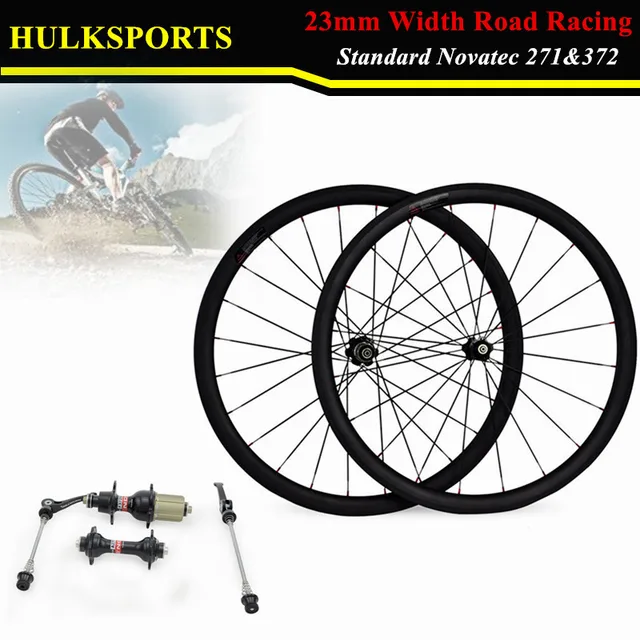 Cheap single wheel carbon road bike wheels 700C 38mm 23mm width clincher wheels for road bicycle HK-WH-38C-W23-C-F