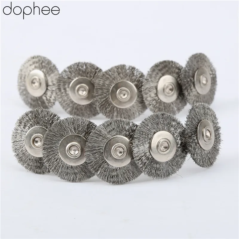 Dophee 10 шт. Аксессуары Dremel нержавеющая сталь аксессуары для шлифовальной машины