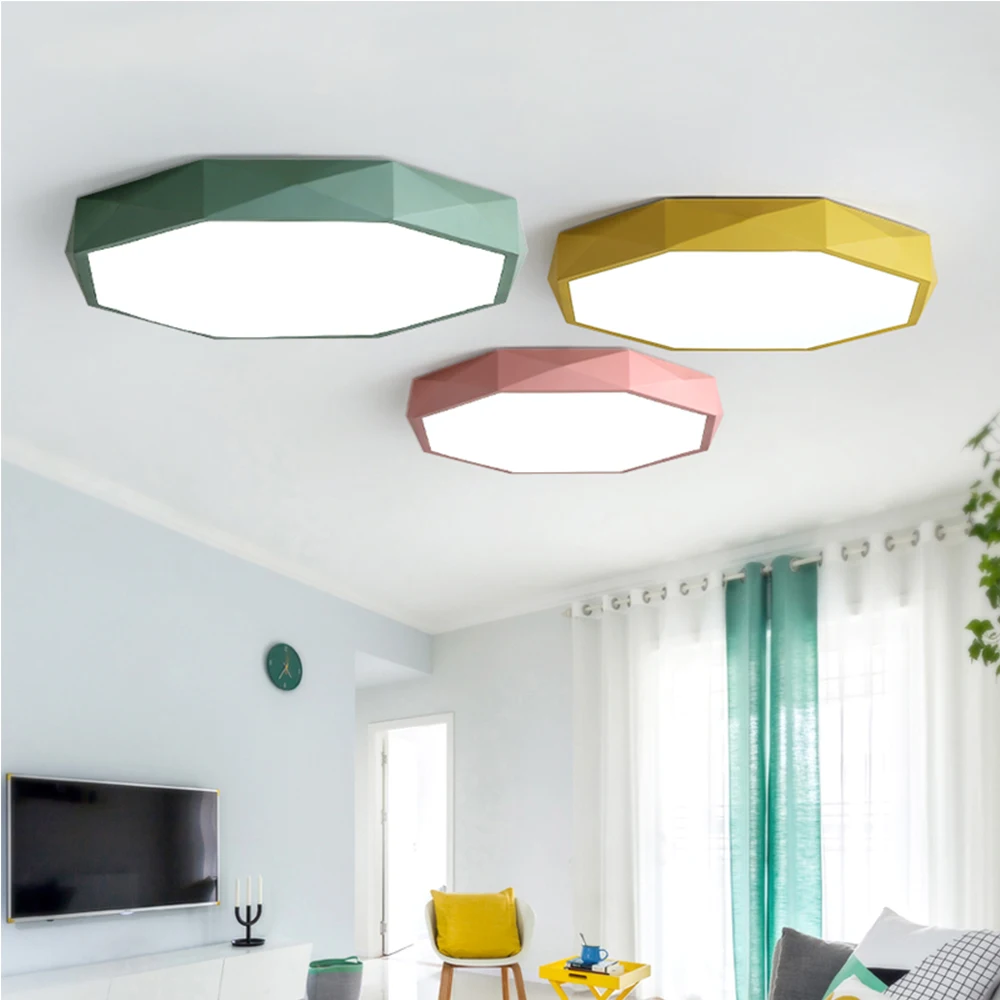 Nordic living room led ceiling light modern ceiling light bedroom lamp flush mount ceiling light
