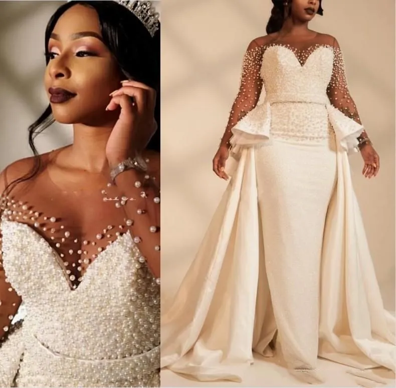 plus size mermaid dress wedding