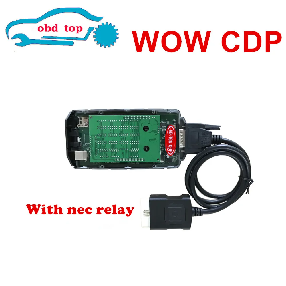 WOW CDP с Bluetooth Новинка 2016 00 V5.008R2 Keygen для delphis такой же как VD DS150 wow snooper автомобильный
