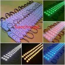 20 шт литье водонепроницаемый 3LED 5050 SMD RGB белый модуль декоративная лампа 12 В