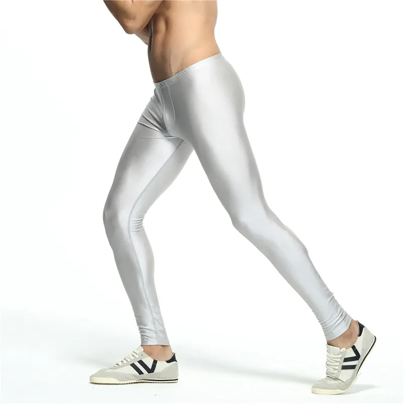 Новая мужская спортивная йога фитнес брюки сексуальные кальсоны леггинсы обтягивающие брюки тренировочные Размер M, L, XL 60611