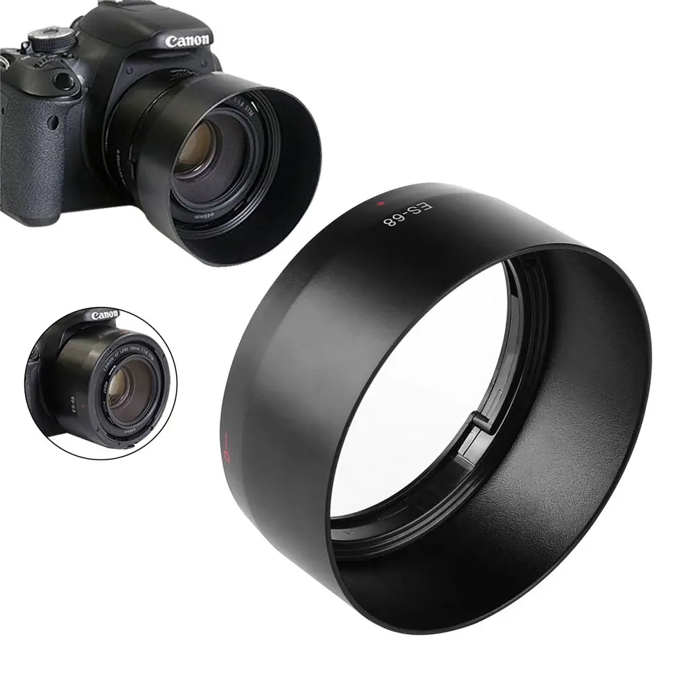 Байонетное крепление для объектива Canon EF 50 мм F/1 8|lens hood|lens hood es-68lens for canon |