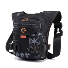 Мужская сумка для ног, поясная сумка с ремнем, набедренная сумка-мессенджер, сумки через плечо, регулируемая уличная сумка, модный ремень на плечо