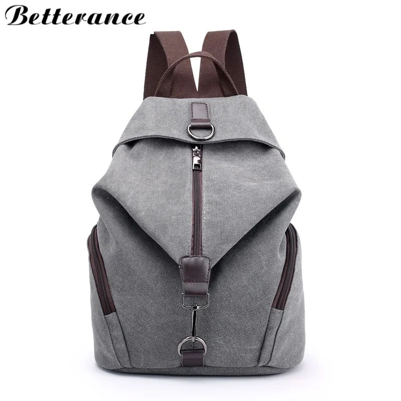 Рюкзак Betterance Canvas с защитой от кражи для женщин|Рюкзаки| |