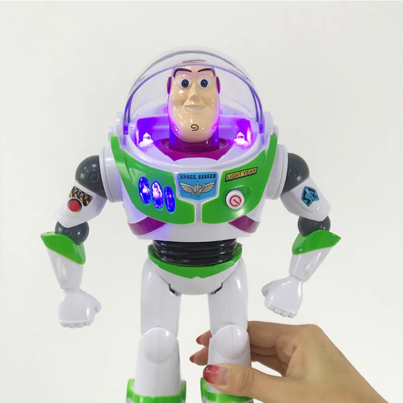 Disney Toy Story 4 Базз Лайтер звуковые огни шарнирная подвижная ПВХ фигурка модель кукла подарок на день рождения для детей с коробкой