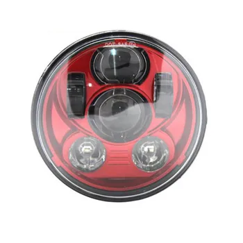 

Motor Bike 5.75" 5 3/4 inch Headlight Red/Black/Sliver/Orange/Blue For Sportster Dyna Glide FX XL 883