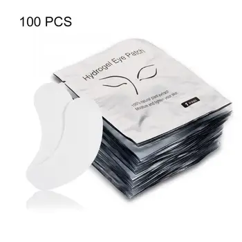 

100 Pairs Gel Eye Pads Moisturizing Eye Film Patches Eye Mask Eyelash Extension Make Up Tools Mask Pack