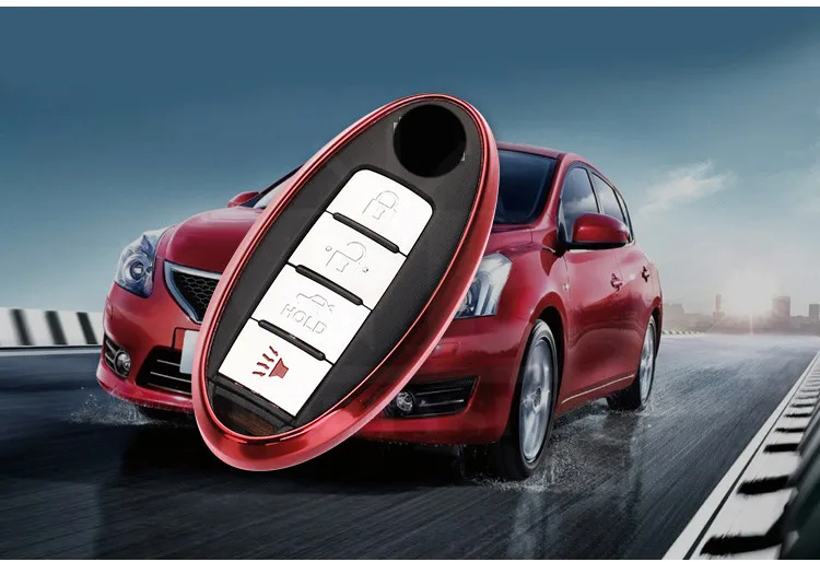 Чехол для ключей из ТПУ для Infiniti EX FX FX35 EX35 G25 QX50 для Nissan Tidda T31 T32 Teana March Juke Livida X-Trail Qashqai