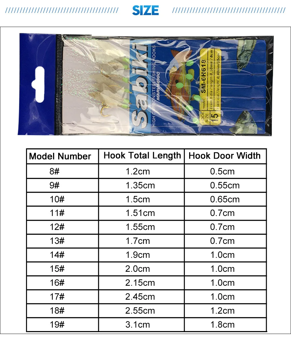 GLUREE-5PCSLot-Fishhooks-Fish-Skin-String-Hook-With-6-Small-Hook-Luminous-Fishing-Hooks-Fishing-Tackle-Accessories_04
