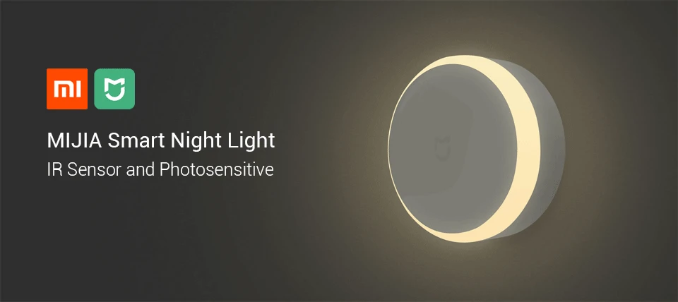 Xiaomi Mijia LED Corridor Night Light Infrared Remote Control Body Motion Sensor Smart Home  Yeelight USB Charge Version
