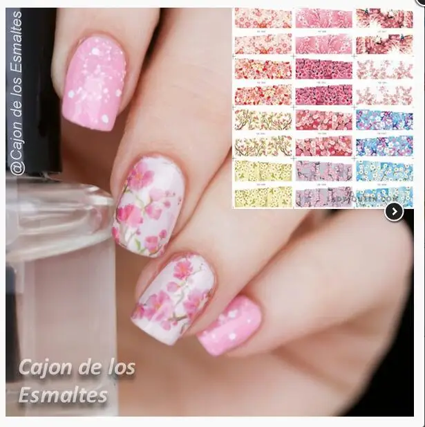 water transfer nail stickers