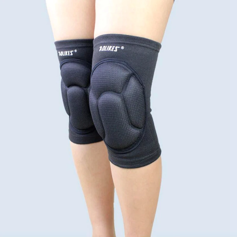 2Pcs/lot Thickening Kneepad Football Volleyball Extreme Sport Knee Pad Elbow Brace Support Lap
