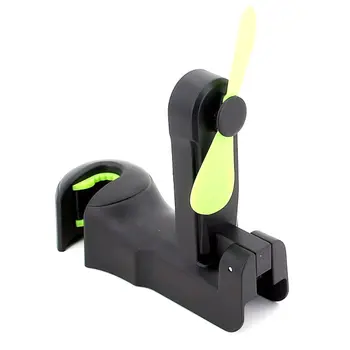 

Universal Car Headrest Hanger with Fan Seat Back Storage Hook Clip for Coat Bag Handbag Purse Groceries Holder Organizer Auto Ac