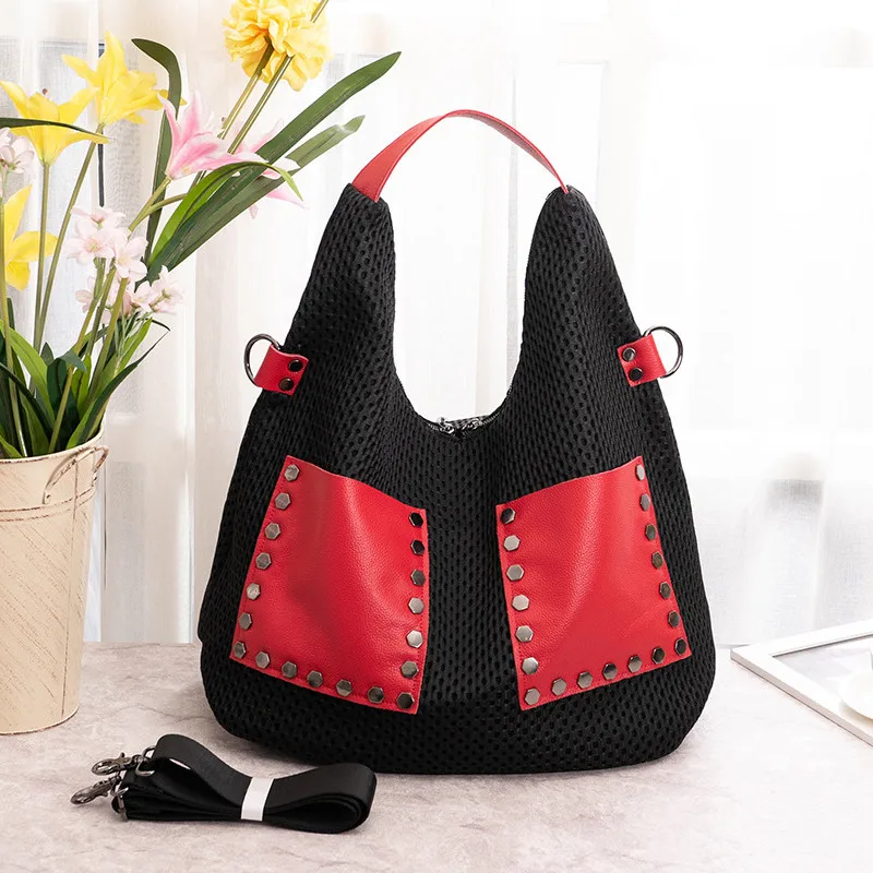 QINRANGUIO bolso de hombro para mujer 2019 nuevo diseño bolso de mujer Patchwork de cuero genuino bolsos de bandolera para mujer bolsos de cuero - 5
