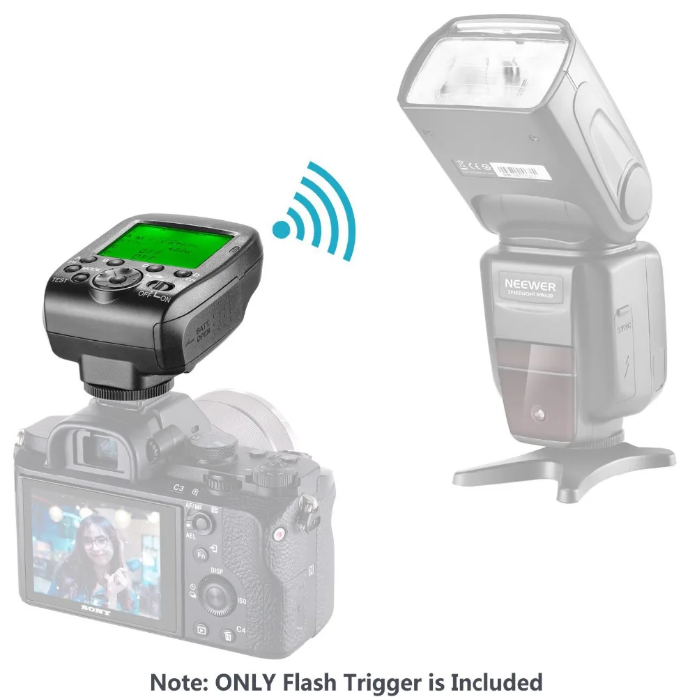 Neewer ttl HSS 2 4G 16 Каналы Беспроводной внезапный Транс mi ель для sony с новым горячий