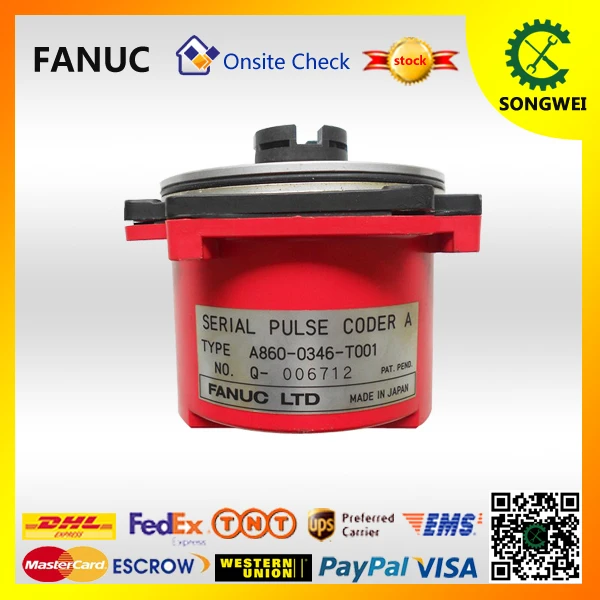 Fanuc servo motor encoder Serial pulse coder A860-0346-T001 cnc parts Fanuc servo motor encoder Serial pulse coder A860-0346-T001 cnc parts