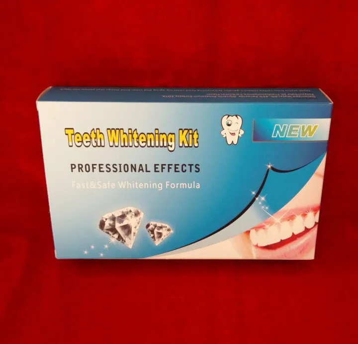 Free shipping 6 pieces/lot 3ml 22 CP Teeth Whitening Gel with 2 pieces