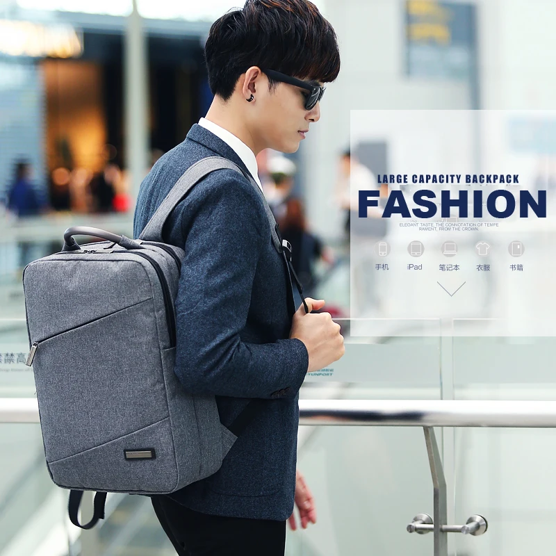 Yongmei Simple Leisure Travel Backpack Male Korean Version of The Multi-Functional Laptop Bag Schoolbags,Black Yongmei Simple Leisure Travel Backpack Male Korean Version of The Multi-Functional Laptop Bag Schoolbags,Black