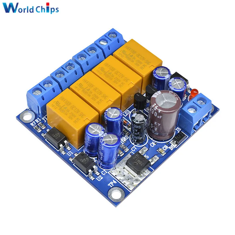 

diymore Digital AMP Amplifier Speaker Protection Board BTL Steady for TDA7492 TDA7498TPA3116 4 WAY Channel Module AC DC 12V-32V
