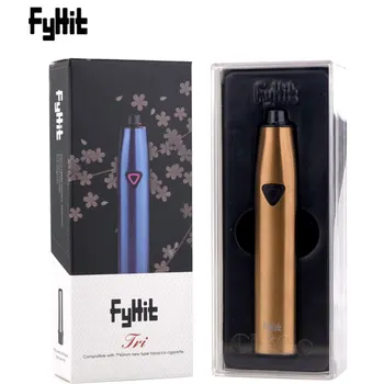 

CIGGO FyHit Tri Dry Herb Vaporizer spray kit 2200mAh capacity fit 18650 battery electronic cigarette smoke Vape Pen box mods kit