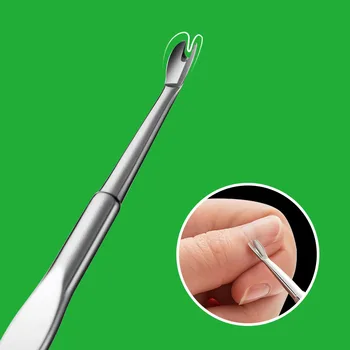

Stainless Steel Cuticle Remover Double Sided Finger Dead Skin Push Nail Cuticle Pusher Manicure Pedicure Care Tool