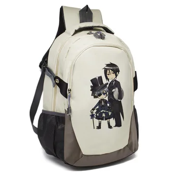 

Anime Kuroko No Basuke / Black Butler/Attack on Titan Backpack for Teenage boy Girls Cartoon School Bags Unisex Travel Bag