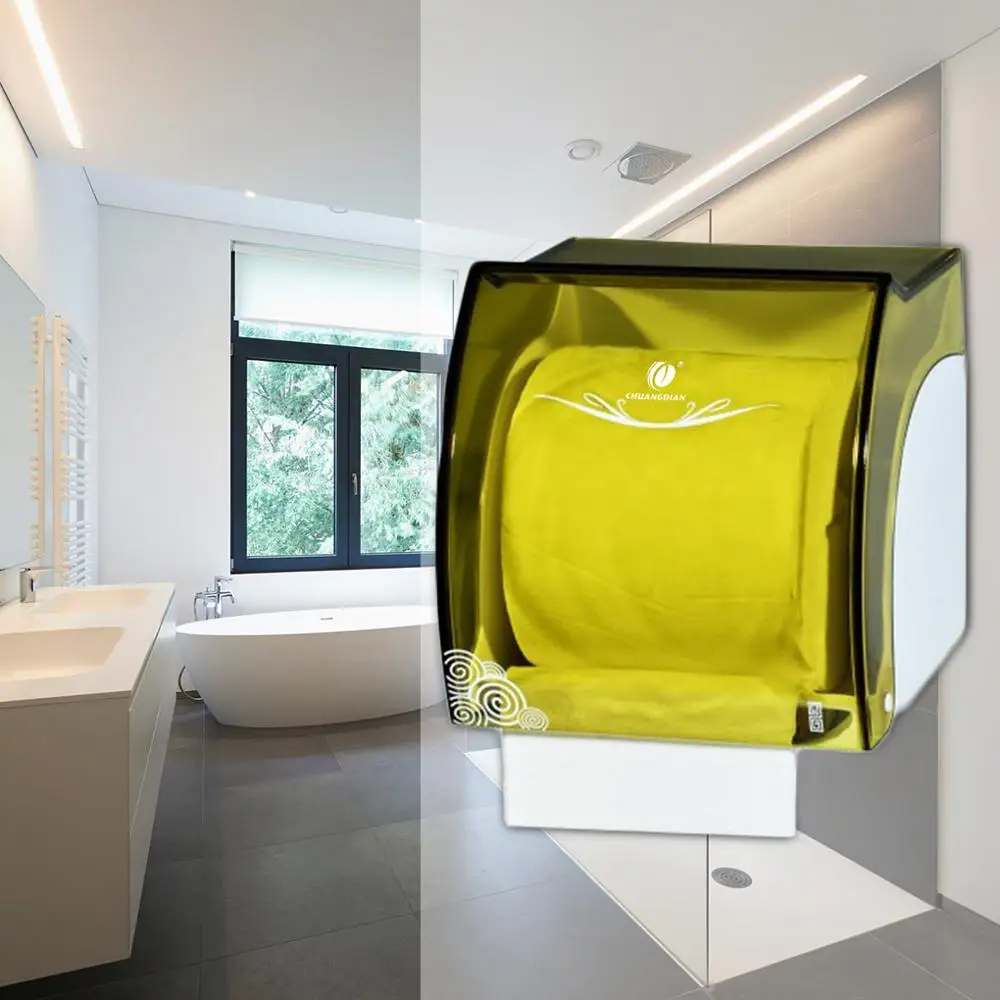Настенный дозатор рулонной бумаги, держатель для туалетной бумаги, пластиковый водонепроницаемый чехол для хранения салфеток, коробка для туалетной бумаги CHUANGDIAN