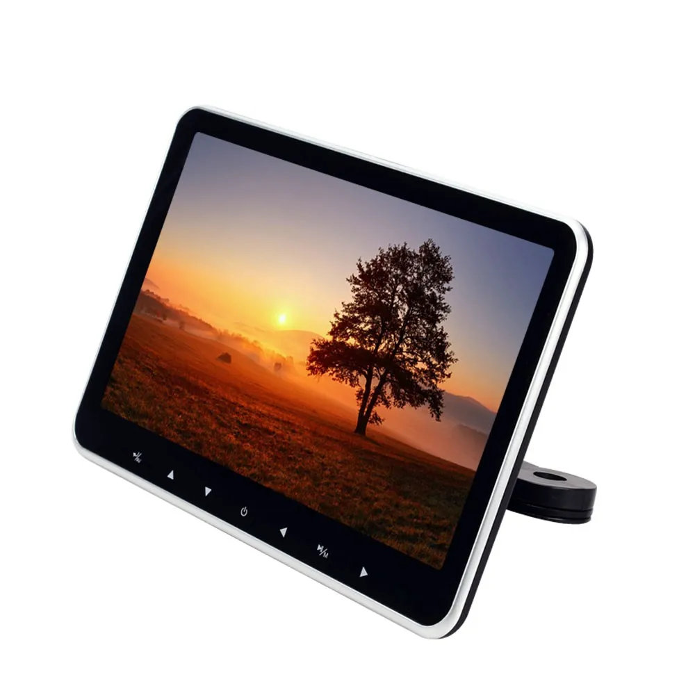 

10.1 Inch TFT LED Screen Car Headrest Monitor Pillow Monitor 1024*600 &USB/SD/HDMI/FM Player SH10108