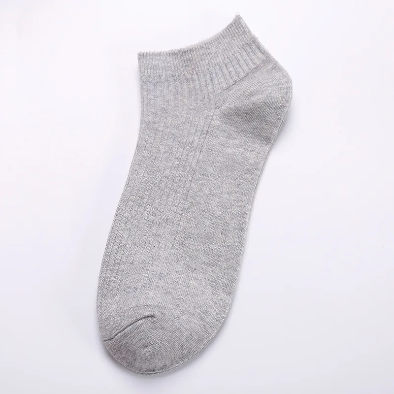 Новинка, однотонные мужские короткие носки, хлопок, дышащие носки-лодочки с сеткой по щиколотку, в полоску, Harajuku, повседневный стиль, в стиле хип-хоп, мягкие